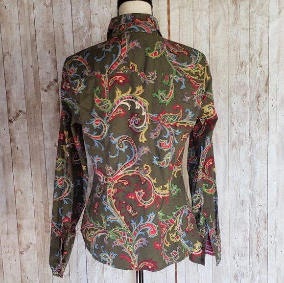 Tommy Hilfiger Pasley Print button down shirt - Picture 3 of 9